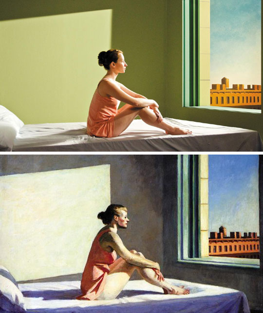 ���¡��ȸ��� ���� ��� �͡��� �� ���, �Ʒ��� ������� ȣ���� �׸�����ħ�� �¾硯(1952).