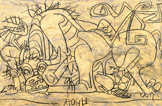 ���߼��� 1954�� �� ���ҿ� ���� �ԡ�. ĵ������ �� ������ ������ ���߼��� ���ʷ� ���� ���� �׸� �׸�. ���ʼ� �ϳ��� ������ �������� ���